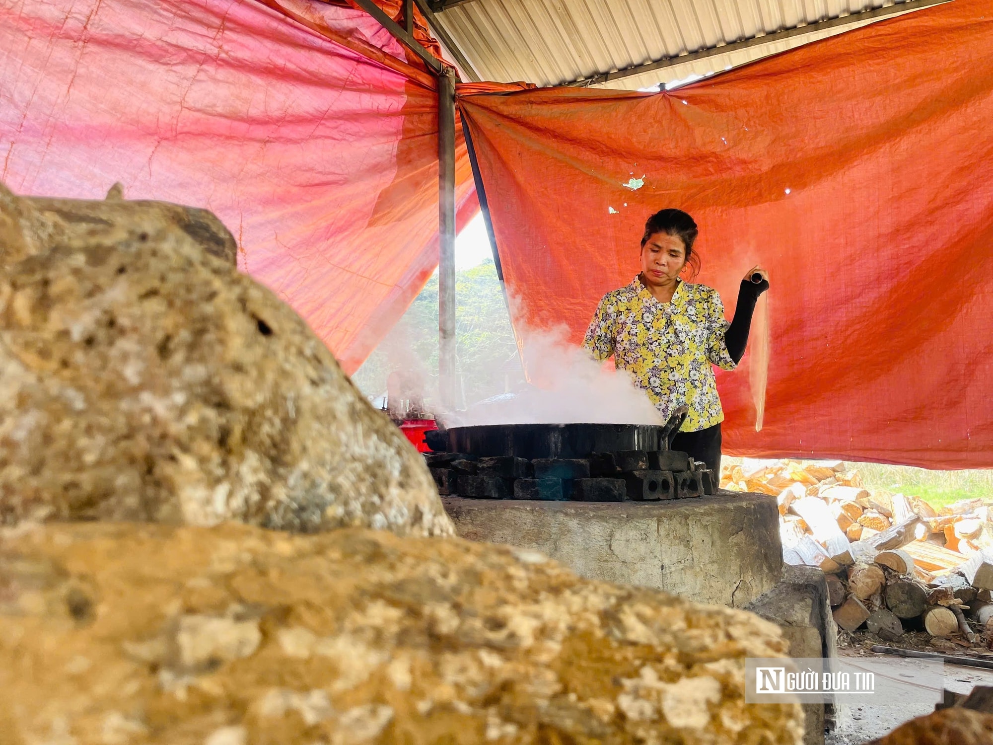 Kỳ vọng Tết no ấm, làng miến dong Cẩm Thạch tất bật vào vụ lớn nhất năm - Ảnh 3.