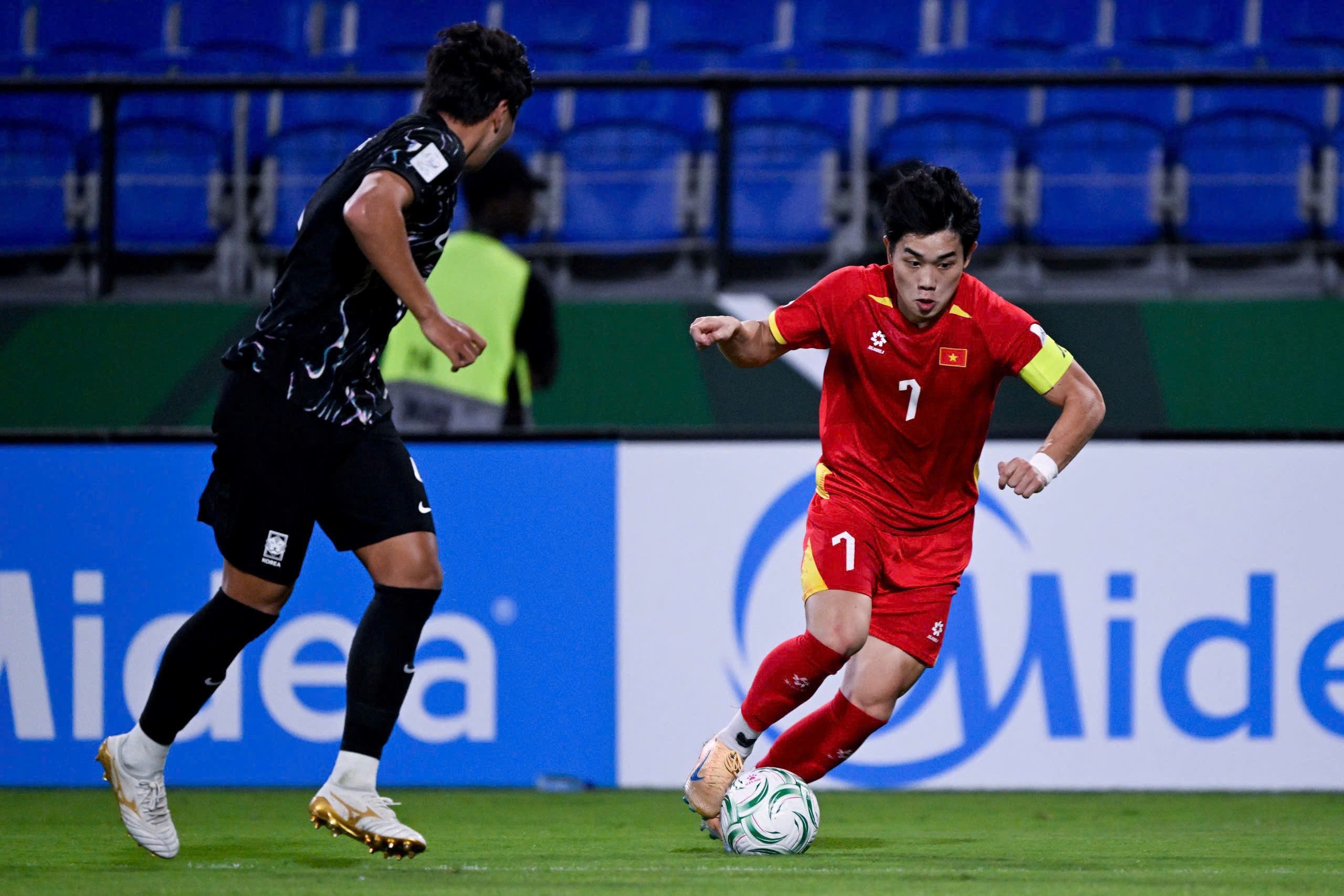 U23 Việt Nam có bàn thắng trước U23 Hàn Quốc.