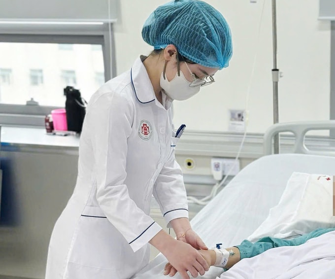 Bệnh nhân mắc bệnh nguy hiểm do chuột cắn. Ảnh: Bệnh viện cung cấp