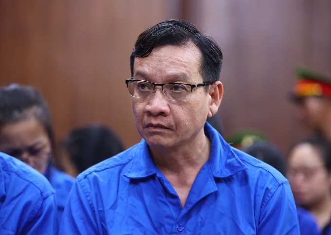 Bị cáo Đoàn Hữu Lượng tại tòa. Ảnh: Trần Quỳnh