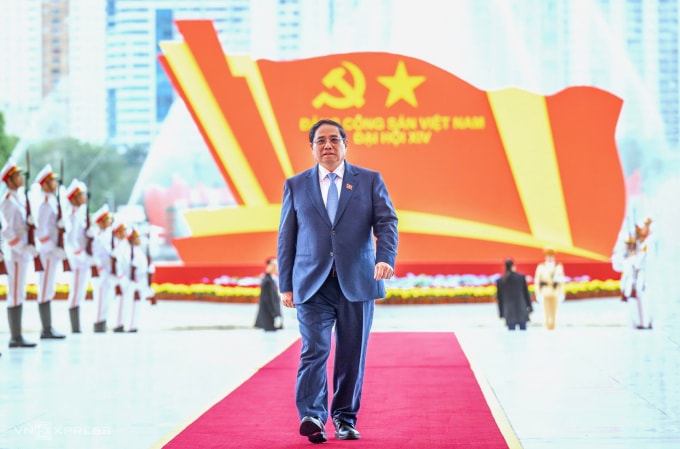 Thủ tướng Phạm Minh Chính quá tuổi tái cử Trung ương XIV. Ảnh: Giang Huy