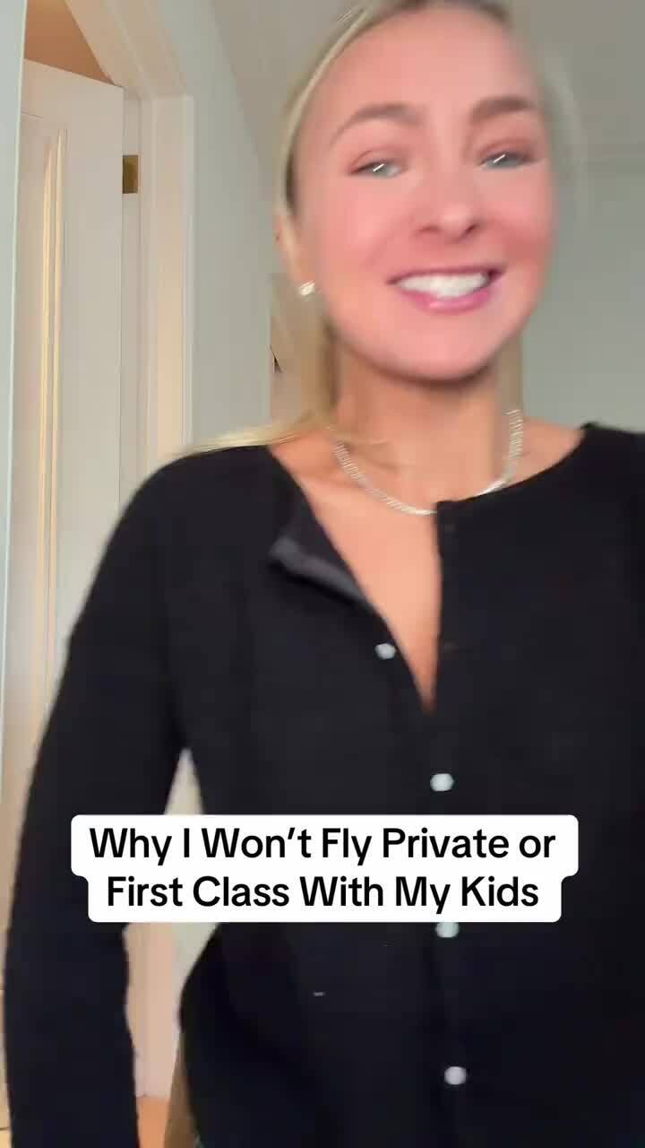 Mẹ giàu gây tranh cãi khi không cho con ngồi ghế hạng nhất