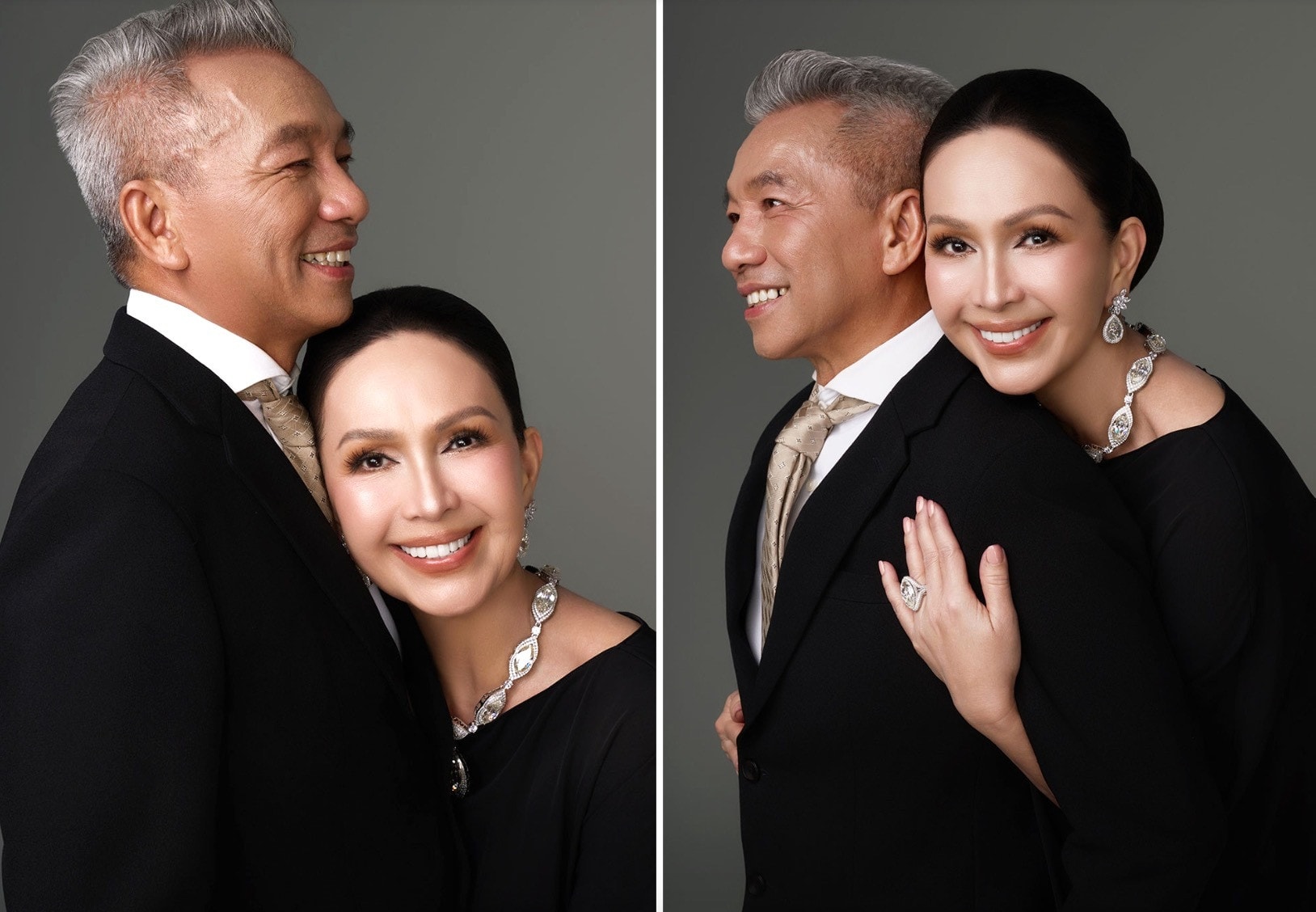 Nữ diễn viên và ông xã đã có 32 năm bên nhau.