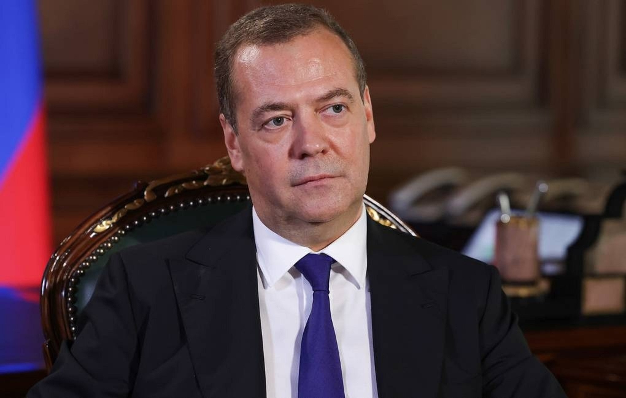 Phó Chủ tịch Hội đồng An ninh Nga Dmitry Medvedev. (Ảnh: TASS)