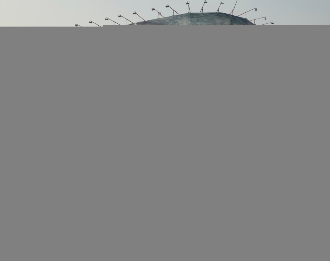 Bức bích hoạ khổng lồ ở Quảng trường Enghelab, trung tâm thủ đô Tehran. (Nguồn: The Guardian)