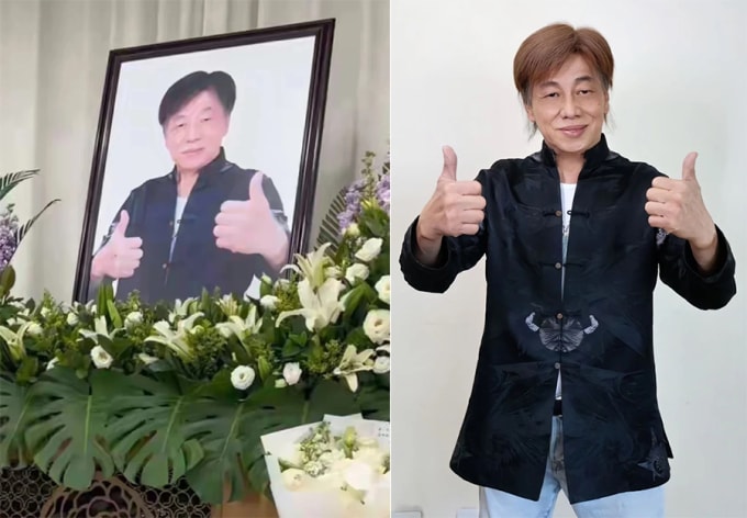 Di ảnh tài tử Lương Tiểu Long. Ảnh: China Press