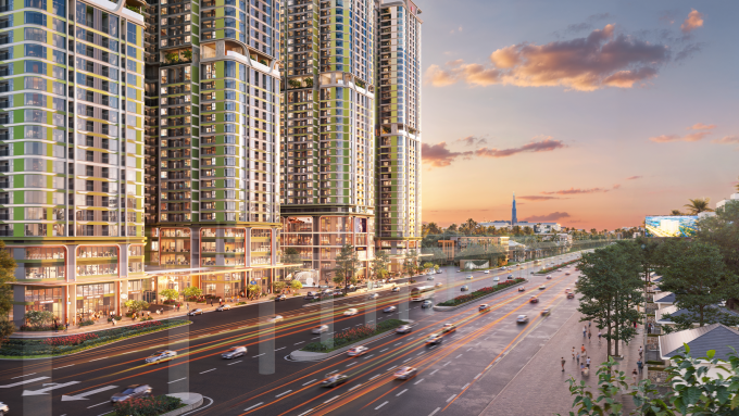 La Pura phát triển theo mô hình all-in-one cao cấp tại trung tâm Đông Bắc TPHCM. Ảnh: Phát Đạt