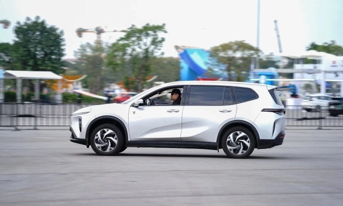 Limo Green tại sự kiện lái thử ở VnMS 2025, sự kiện doVnExpresstổ chức, tháng 12/2025. Ảnh: Thành Nhạn