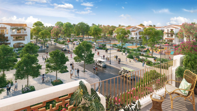 Phối cảnh không gian phân khu Casa 2. Ảnh: Sun Group