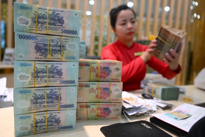 Văn phòng giao dịch ngân hàng Seabank. Ảnh: Giang Huy