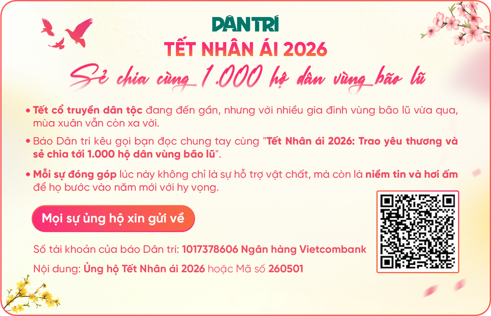 Báo Dân trí trao hơi ấm Tết Nhân ái tới 100 hộ dân vùng bão lũ Cao Bằng - 18