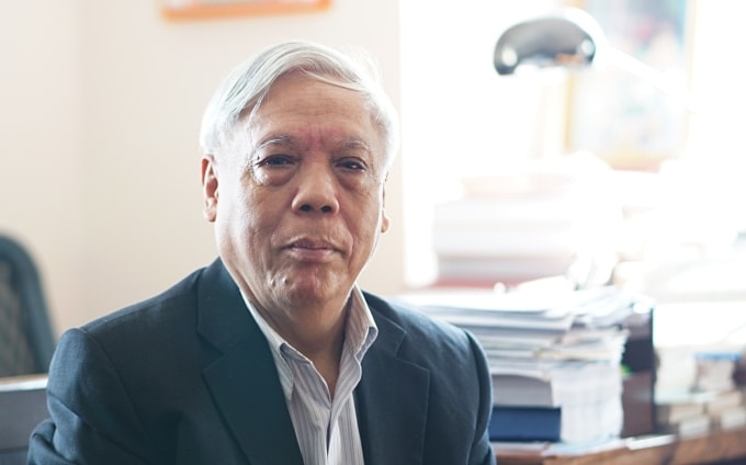 PGS.TS Nguyễn Trọng Phúc, nguyên Viện trưởng Viện Lịch sử Đảng. Ảnh: Hoàng Phong