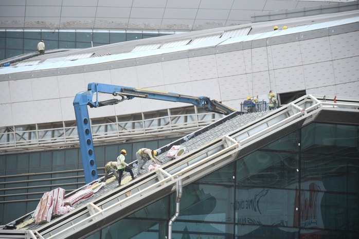 Thi công sân bay Long Thành và cao tốc biên hòa - Vũng Tàu xuyên Tết 2026 - Ảnh 2.