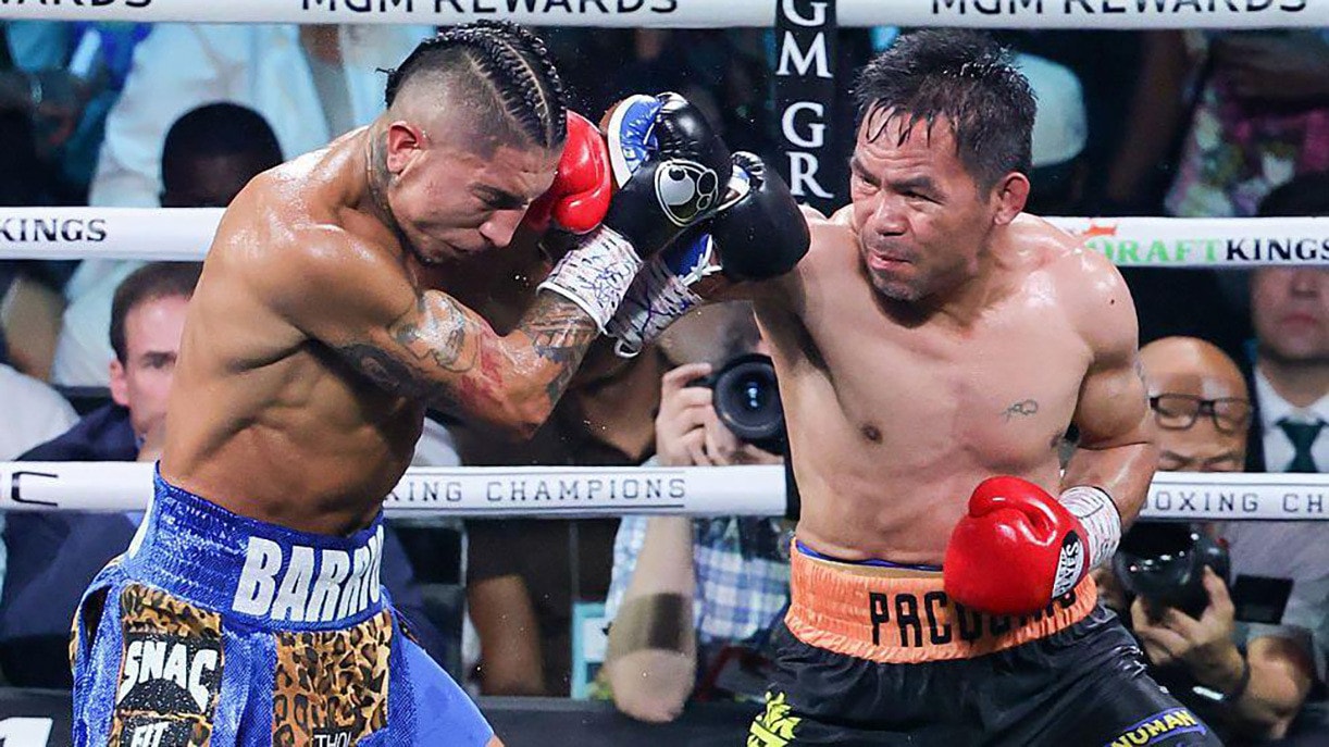 Manny Pacquiao hòa trước Mario Barrios