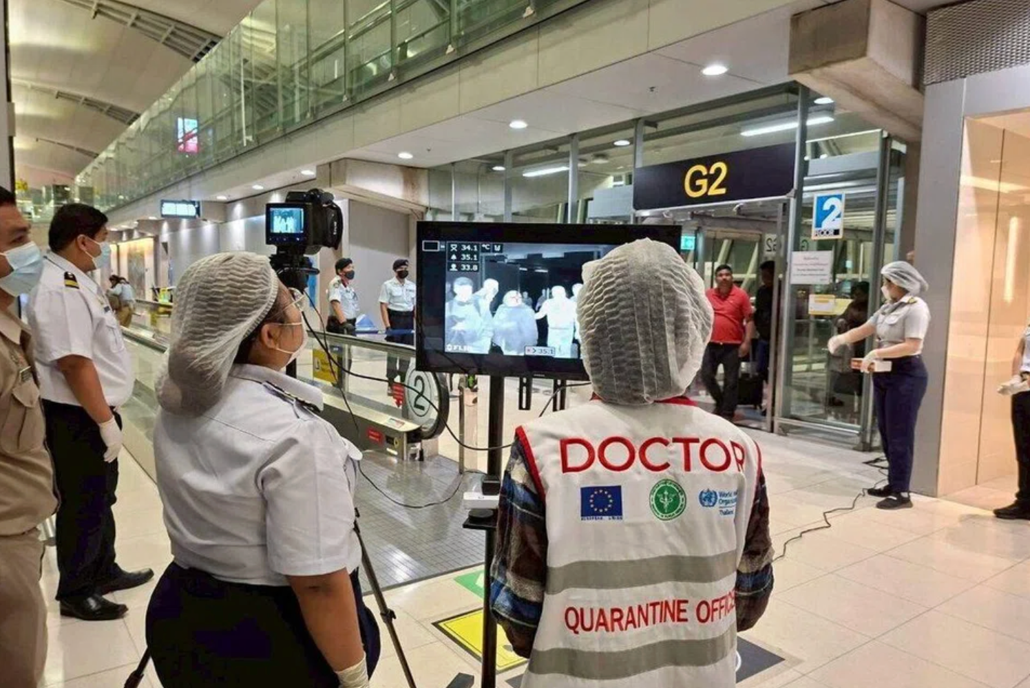 Các sân bay tăng cường giám sát y tế sau khi virus Nipah xuất hiện tại Ấn Độ. (Ảnh: Sân bay Suvarnabhumi)