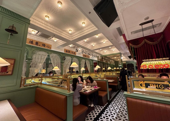 Không gian nhà hàng Ren He Guan. Ảnh nhà hàng