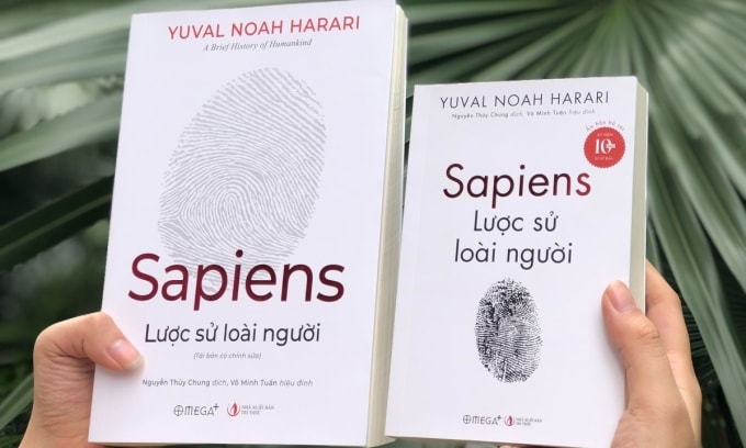 Sapiens - Lược sử loài người được đánh giá là kiệt tác lịch sử, dịch sang hơn 60 ngôn ngữ, tiếp cận độc giả ở hầu hết nền văn hóa và hệ thống giáo dục. Ảnh: Omega Plus