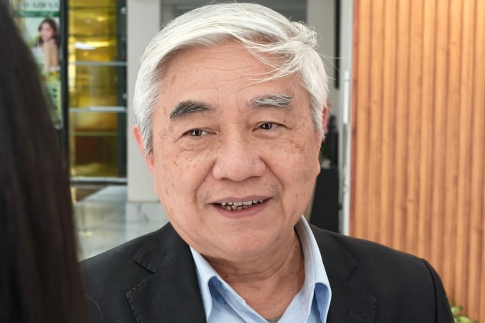 Ông Nguyễn Quân, Chủ tịch Hội Tự động hóa Việt Nam, nguyên Bộ trưởng Khoa học và Công nghệ. Ảnh: Trọng Đạt