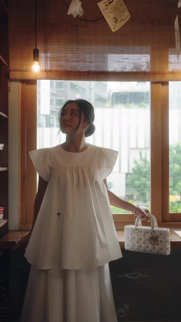 Hậu trường chụp ảnh look book của Văn Mai Hương