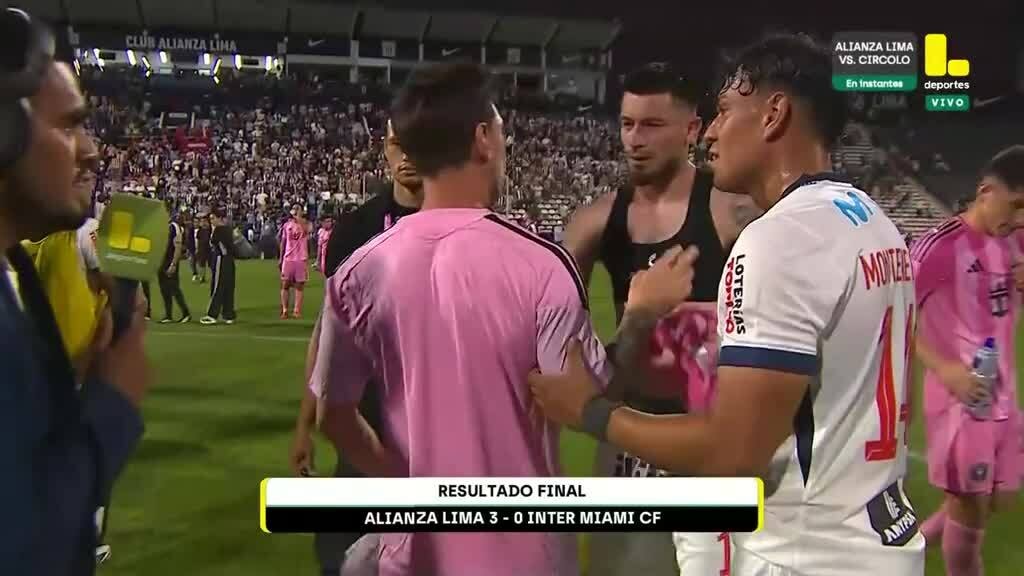 Cantero khóc khi được đổi áo với Messi