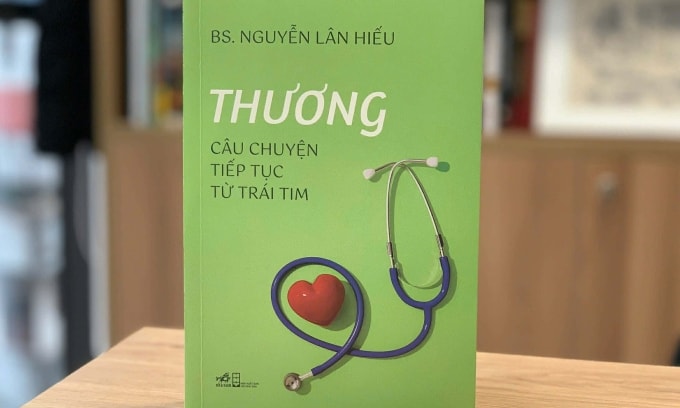 Bìa Thương - Câu chuyện tiếp tục từ trái tim, sách do NXB Hội Nhà văn và Nhã Nam liên kết ấn hành. Ảnh: Nhã Nam