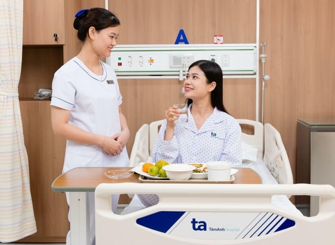 Kiểm soát cân nặng phù hợp trong thai kỳ sẽ giúp mẹ và bé đều khỏe mạnh. Ảnh: Bệnh viện Đa khoa Tâm Anh