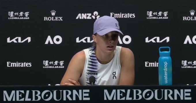 Swiatek: Các tay vợt đôi lúc như động vật trong sở thú