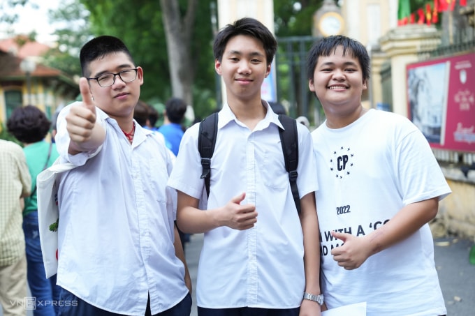 Học sinh thi lớp 10 ở Hà Nội năm 2025. Ảnh: Tùng Đinh