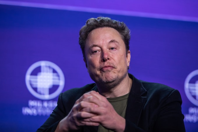 CEO Tesla Elon Musk. Ảnh: AFP