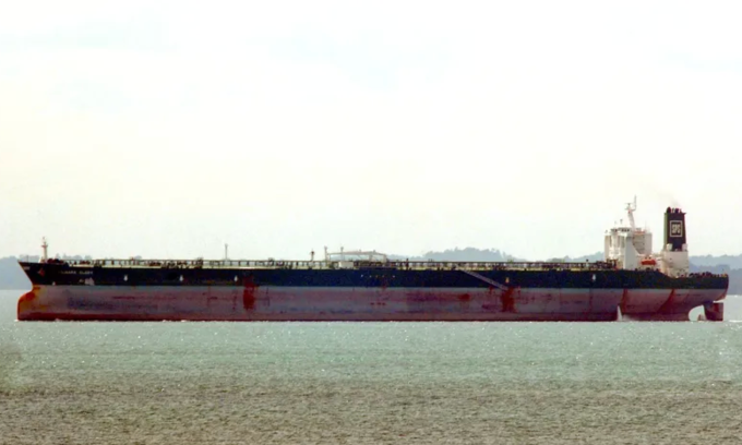 Tàu chở dầu MT Sophia, treo cờ Panama, trong hình ảnh được chụp vào năm 2015. Ảnh: Marine Traffic