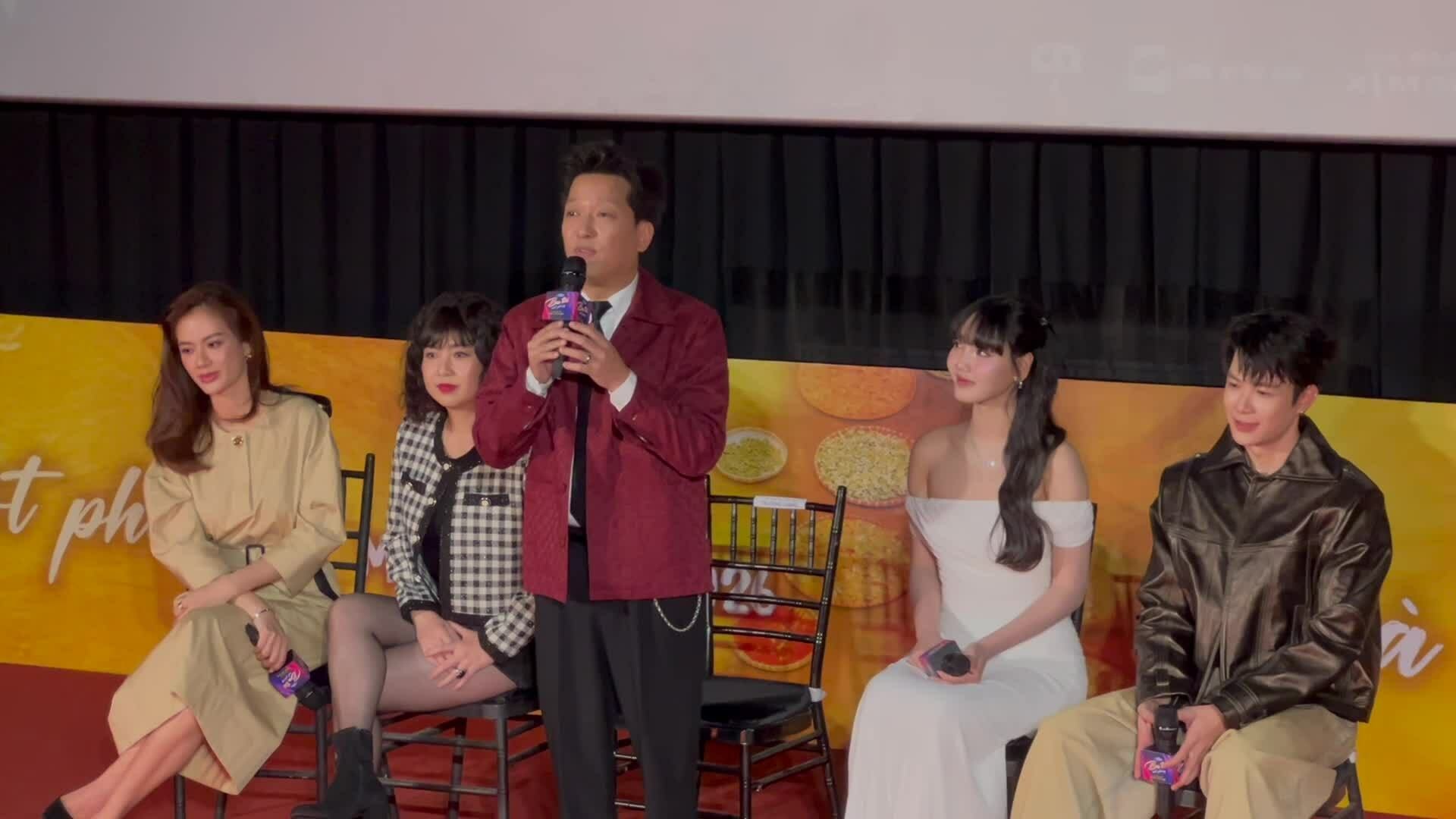 Trường Giang nói về việc tiết chế cảnh văng tục trong phim vì sợ ảnh hưởng trẻ