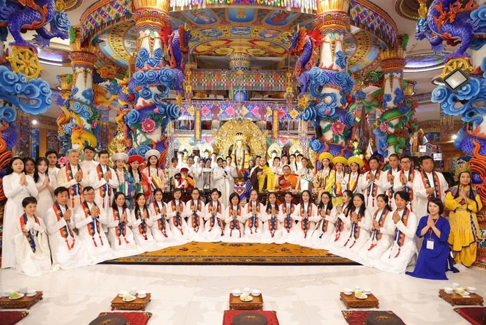  Hành trình tâm linh đón năm mới tại Đại Bảo tháp Mandala Tây Thiên - Ảnh 1.