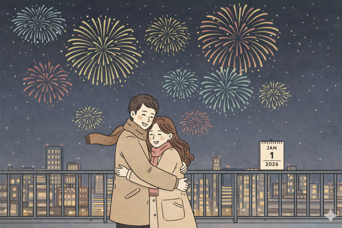 Tôi đã tìm được chân ái vào khoảnh khắc bước sang năm mới