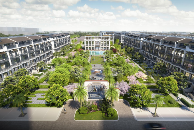 Phối cảnh dự án ANmaison tại Hải Phòng. Ảnh: Frasers Property Vietnam