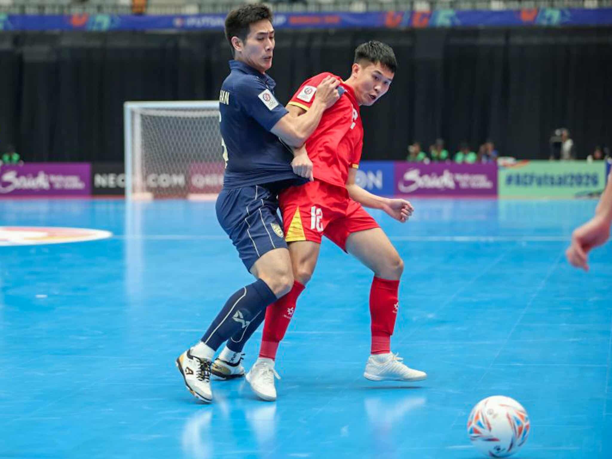 Đội tuyển futsal Việt Nam thua Thái Lan 0-1.