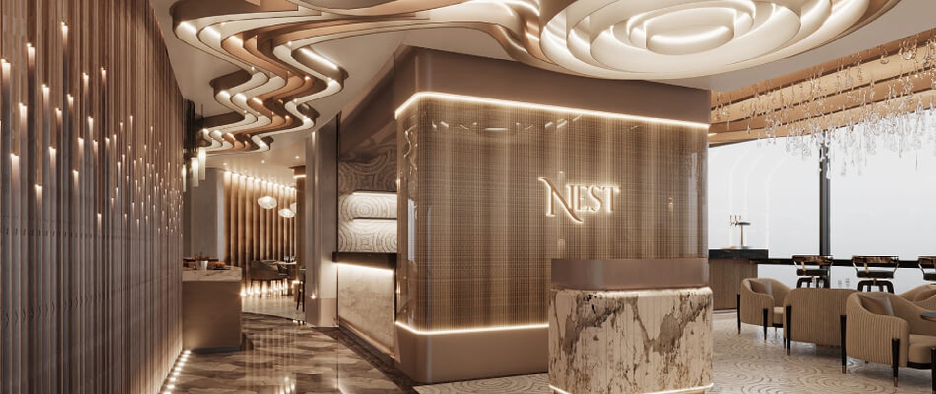 Khách sạn cao nhất thế giới, có 1.000 phòng, khách ngủ chạm mây - 7 Khách sạn cao nhất thế giới, có 1.000 phòng, khách ngủ chạm mây - 7