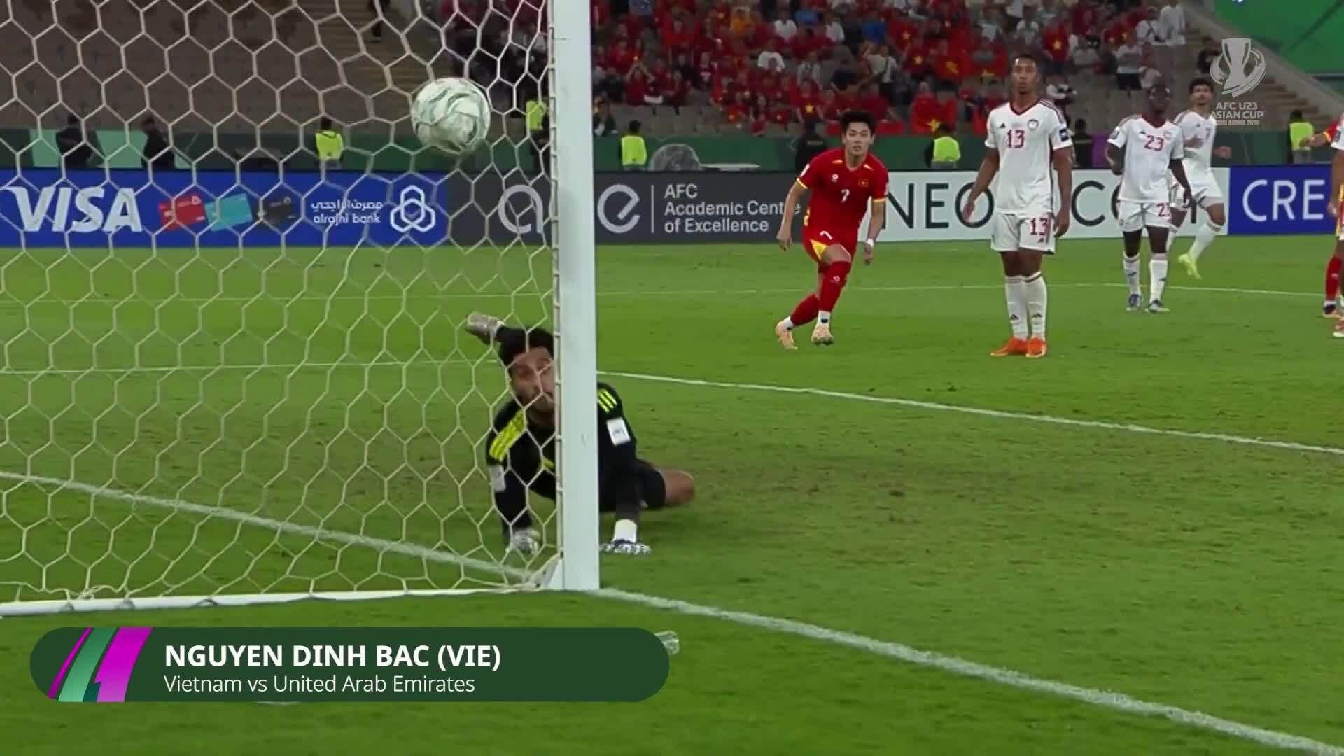 6 bàn đẹp nhất vòng knock-out U23 châu Á 2026