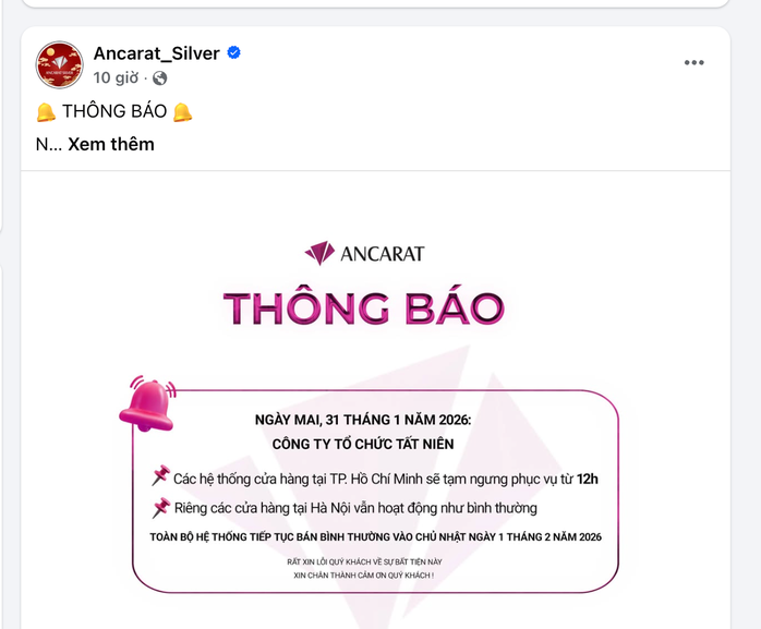 Giá vàng bạc giảm mạnh và động thái bất ngờ của công ty vàng bạc 2026 - Ảnh 4. Giá vàng bạc giảm mạnh và động thái bất ngờ của công ty vàng bạc 2026 - Ảnh 4.