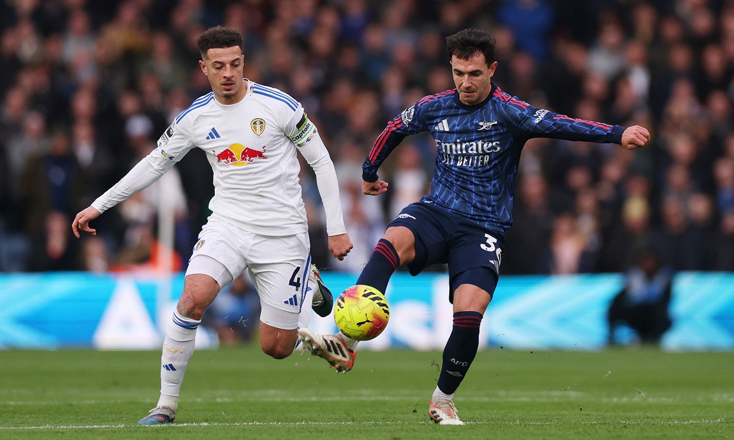 Leeds United đấu với Arsenal ở vòng 24 giải Ngoại Hạng Anh.