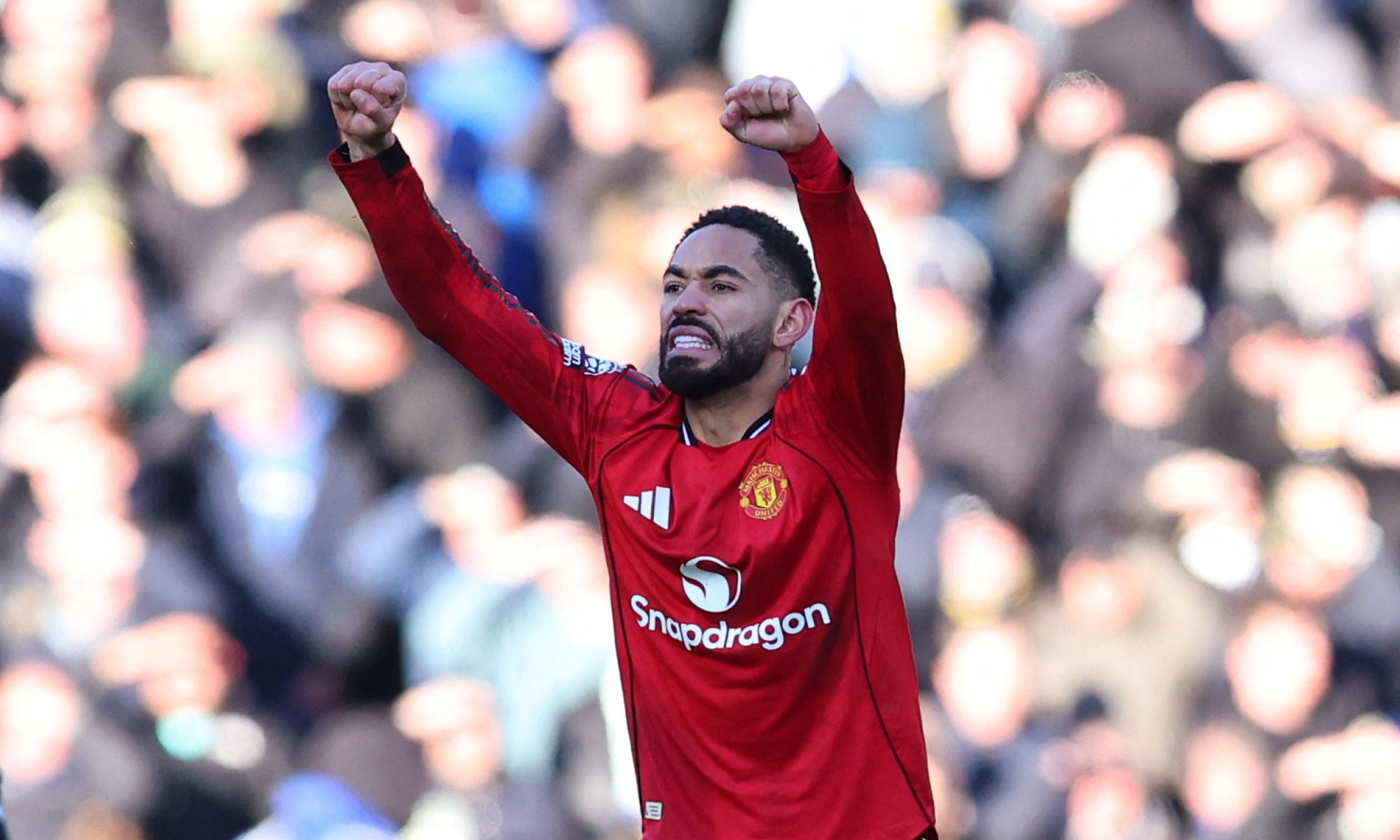 Man Utd thắng liên tiếp 2 trận trước Man City và Arsenal. (Ảnh: Reuters)