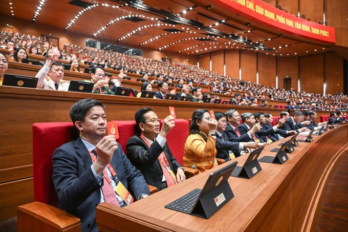 Các đại biểu dự Phiên trù bị Đại hội Đảng 14. Ảnh: Giang Huy