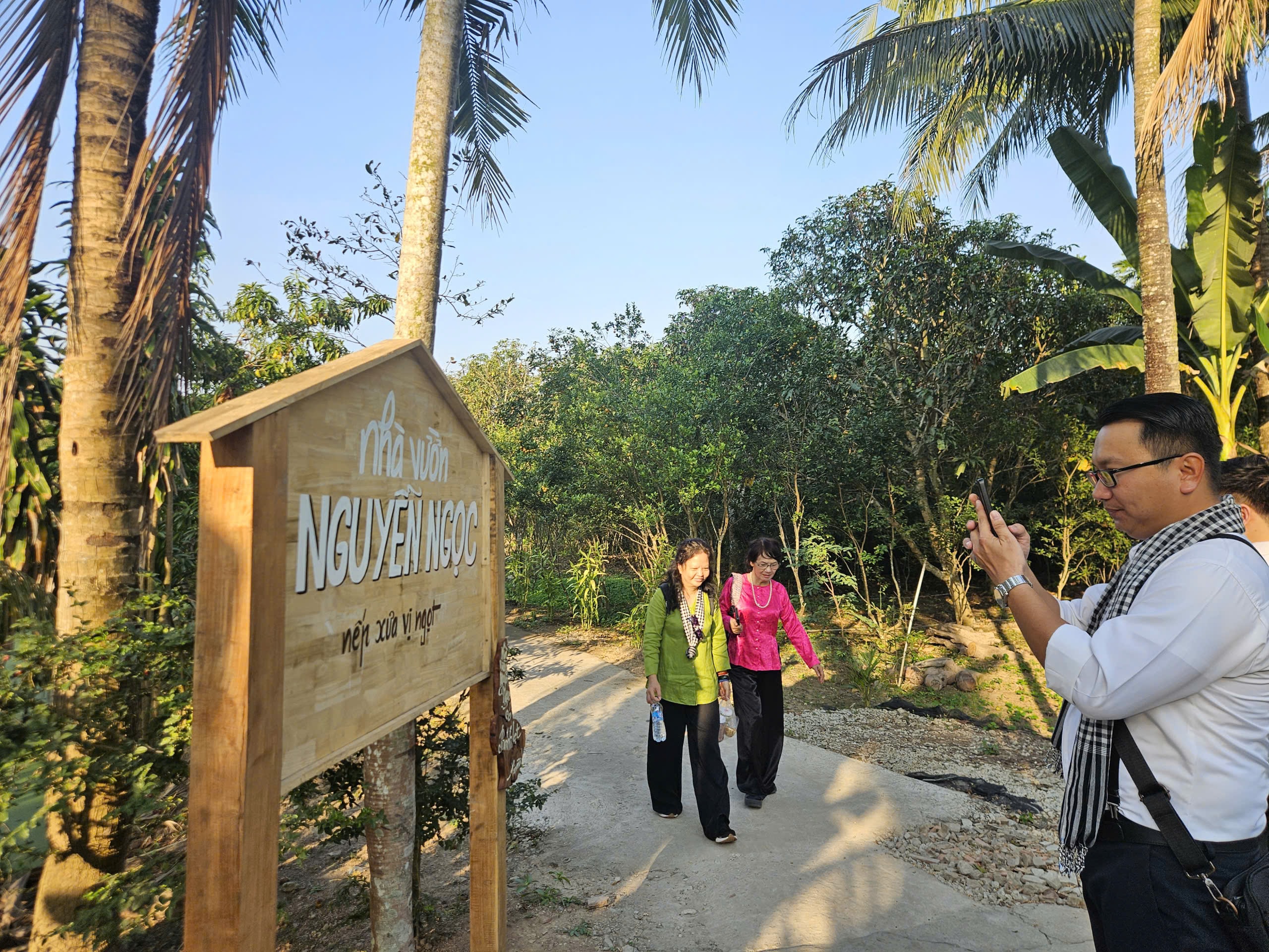 Làng du lịch cộng đồng Nhị hòa ở Vĩnh Long thu hút du khách năm 2026 - Ảnh 5.