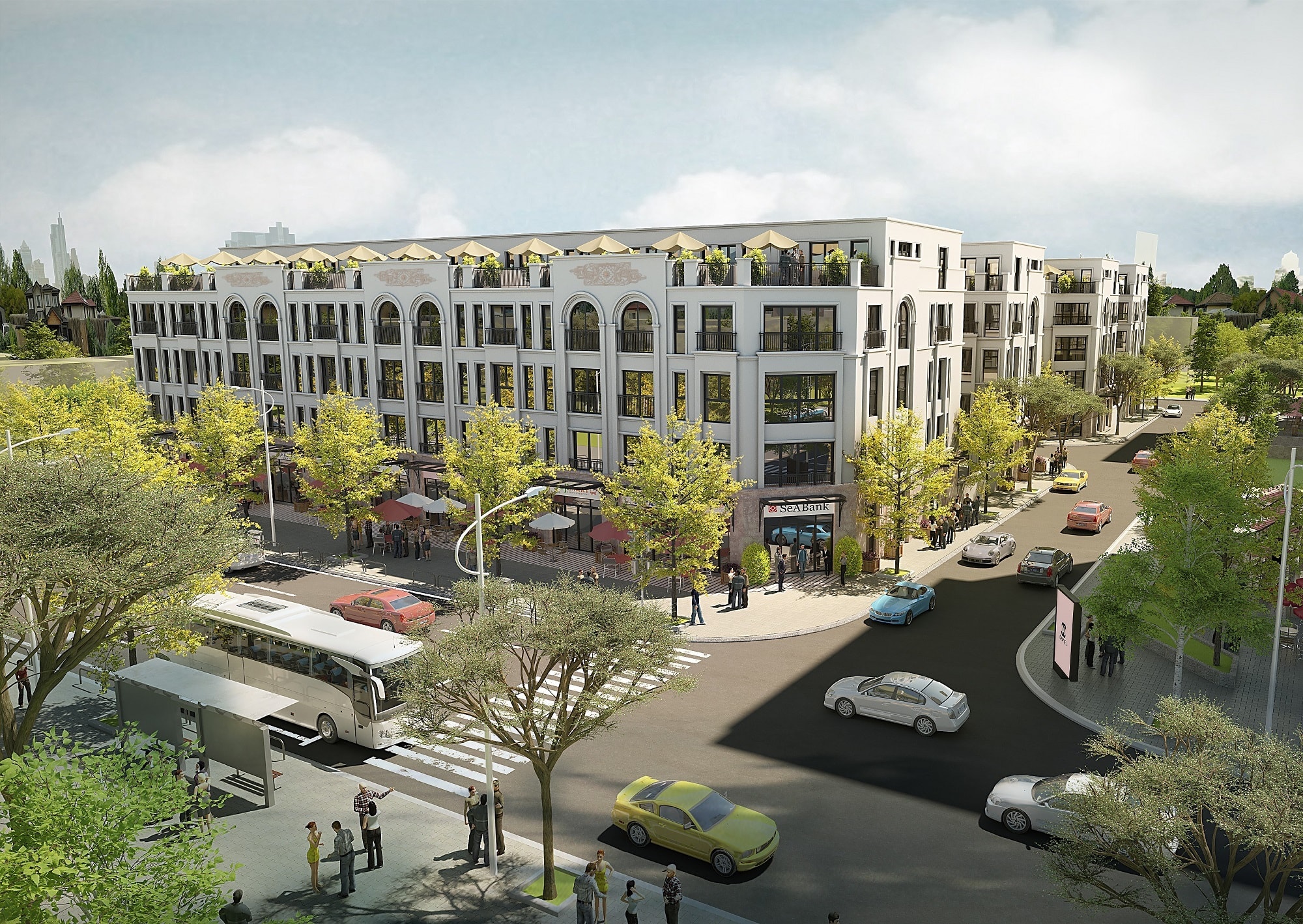 Hue Legacy Residence vừa là nơi an cư lý tưởng, vừa là khu thương mại sôi động hứa hẹn đem lại những giá trị vượt trội cho các chủ nhân.