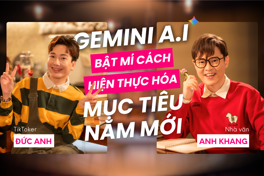 Gemini AI nói gì về cách con người đặt mục tiêu năm mới?