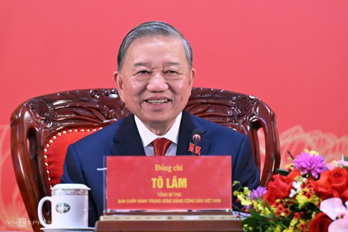 Tổng Bí thư Tô Lâm. Ảnh: Giang Huy