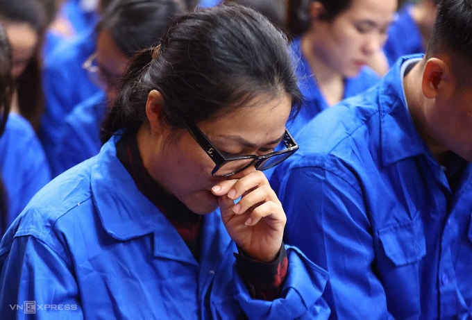 Bị cáo Hồ Thị Thanh Phương tại tòa. Ảnh: Trần Quỳnh