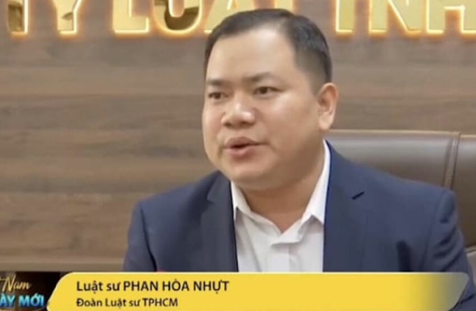 Luật sư Phan Hòa Nhựt. Ảnh: Báo Long An