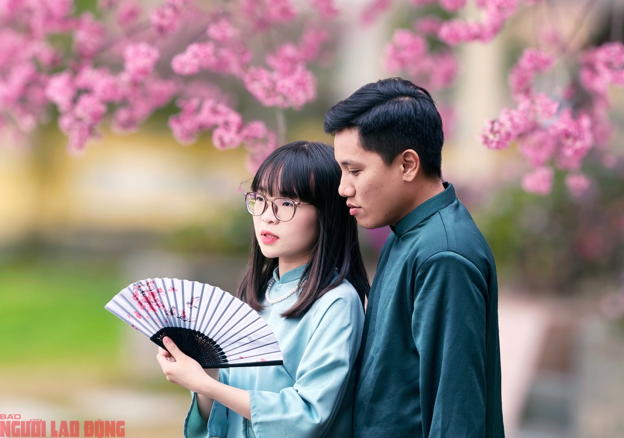 Cây mai anh đào "siêu hot" ở Đà Lạt, hàng trăm người chờ check-in mỗi ngày - Ảnh 15.