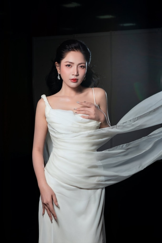 Duyên Quỳnh trong bộ ảnh chụp hồi tháng một. Ảnh: Nhân vật cung cấp