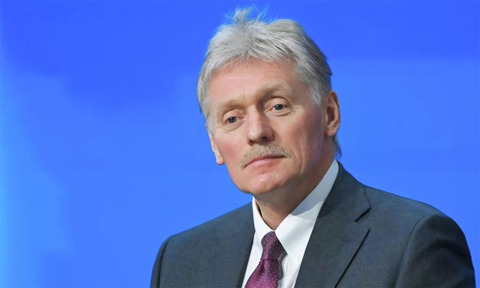 Phát ngôn viên Điện Kremlin Dmitry Peskov trong sự kiện tại Moskva, Nga tháng 12/2025. Ảnh: RIA Novosti